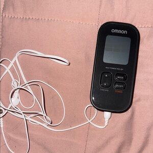 OMRON Black and White Electronic Device